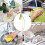 Dish Wand Sponge Refills, Dish Sponge with Handle, Dishwand Refills, Non Scratch Dish Wand Refill Replacement Set 4