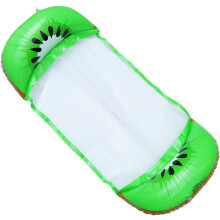Hamac gonflable flottant pour la baignade, motif kiwi, matelas flottant d'été