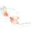 Dragonfly Wing Óculos de sol sem borda Unisex Moda Shade irregular sem quadro 1