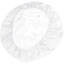 Runde, elastische Tischdecke mit Flanellrücken, 48 Zoll (122 cm), PVC-Tischüberzug