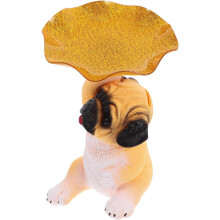Adorable Dog-Shaped Resin Key Tray and Entryway Organizer for Home Décor