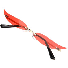 Lunettes de soleil sans monture pour femmes, légères et sans contour, monture Océan