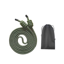 (Green 10mm) Flow Rope Weighted Fitness Skipping Rope compatible with Women And Men Heavy Ropes compatible with Adults Training, Home Gym And Outdoor,