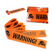Halloween-Warnband, Halloween-Absperrband, Tatortdekorationen, Party-Warnband