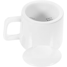 Teetasse mit Deckel, japanischer Stil, verdickte Keramik, komfortables und handliches Design