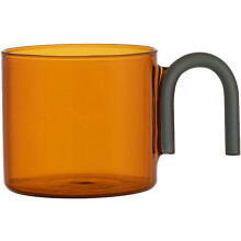 Kaffeebecher/Teetasse aus Glas, 300 ml, hitzebeständiges Glas, kreative Handwerkskunst