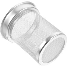 Metalowy filtr do czajnika, filtr ze stali nierdzewnej, liście herbaty, solidne srebrne filtry do herbaty w domu