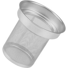 Tee-Ei aus Edelstahl mit benutzerfreundlichem Design und gleichmäßig verteilten Filterlöchern. Geeignet für losen Tee.