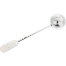 Drehbarer Tee-Infuser aus Edelstahl, Kugelform