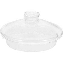 Tapa de repuesto para tetera de cristal, apta para teteras de cristal de 8,7 cm de diámetro.