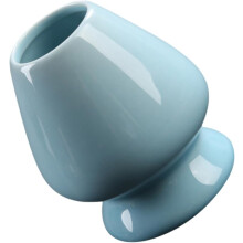Ceramiczny uchwyt do trzepaczki do matchy w stylu japońskim, kubek do matchy w proszku, wytrzymały i bezpieczny w użyciu