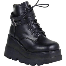 Damenstiefel mit dicker Sohle, modische Winterstiefel, bequem für den Alltag, rutschfeste Sohle für kaltes Wetter im Freien.