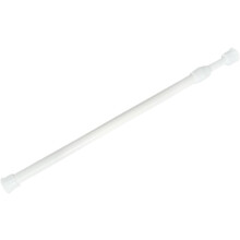 Spannbare Gardinenstange, bohrfrei, verstellbar und ausziehbar von 30-50 cm, für Fenster und Badezimmerdusche