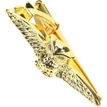 Pince à cravate pour homme, motif hibou, accessoire idéal pour les costumes de mariage et d'affaires.