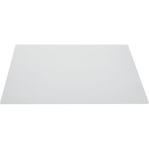Placa de corte de vidro temperado retangular 0,2" espessura resistente ao calor multifuncional forte