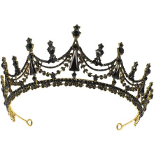 Strass coroa Bandeira para casamento Strass Tiara para noiva Elegante ornamento nupcial mulheres para a coroa da princesa