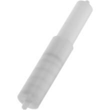 Toilettenpapierrollenhalter aus Kunststoff mit Federmechanismus für den Gebrauch im Badezimmer, leicht zu reinigen, robust