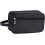 Toiletry Bag Makeup Storage Case Travel Pouch Polyester Black Easy Access Outside Pocket 1