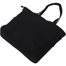 Tragetasche für Tennisschläger aus Canvas mit Schuhfach, dunkelgrau, robuste Tragetasche aus Canvas