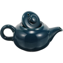 Kompakter Kung-Fu-Teekessel, 165 ml, Keramik, Retro-Stil, leicht zu reinigen, ergonomisch