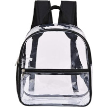 Kleiner PVC-Rucksack für Outdoor-Sportveranstaltungen, Schultertasche mit Staufach für Wanderungen und Konzerte