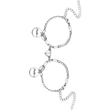 Magnetisches Partnerarmband aus Legierung, dekoratives Armband, Schmuck für Jahrestage, romantische Geschenke für Sie und Ihn