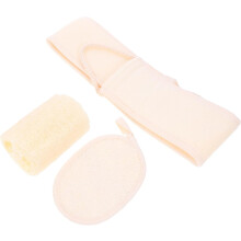 Luffa-Badetuch, Peelinghandtuch, Rückenschrubber