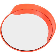 Vidvinkel konveks trafikksikkerhetsspeil 30 cm diameter utendørs innendørs parkeringshjørne vei konveks speil PC-materiale