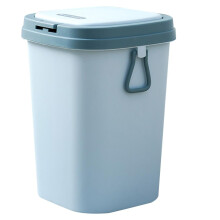 8-Liter-Mülleimer im nordischen Stil, aus PP-Kunststoff mit Pressdeckel, ideal für Stallräume
