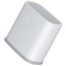 Poubelle en plastique avec couvercle à pression, 5 l, compacte, élégante, design moderne, multifonctionnelle en PP