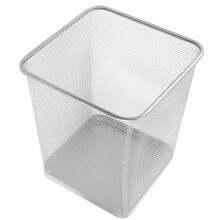 Haushaltsmülleimer/Papierkorb 12 l, aus Eisen, auslaufsicher, schlichtes und schönes Design, hohl