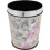 Large Capacity Rectangular Trash Can with Vintage Leather Design 1