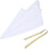 Kreative blomsterformede glassbegre 250 ml gule vinglass 1