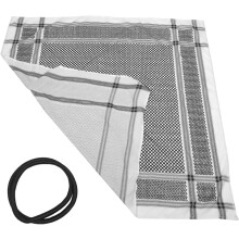 Arabisches Turban-Stirnband für Herren, modisch, aus schweißabsorbierendem, leichtem Polyester, ideal für Reisen.