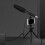 Microfono a condensatore XLR, microfono cardioide professionale, mini microfono a condensatore, microfono per interviste a giornalisti televisivi. 3