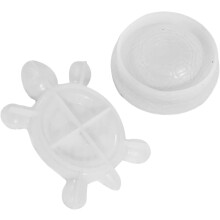 Molde de silicone em forma de tartaruga para artesanato de resina, molde multifuncional de desenhos animais do oceano