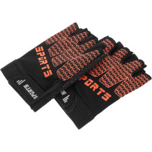 1 Pair Half Finger Gloves Cycling Gloves Breathable Antislip Fabric Unisex Design Snug Flexible Fit Outdoor Sports