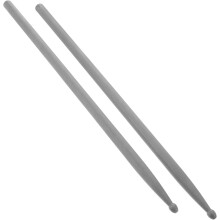 1 par de baquetas de fibra de carbono, ligeras, con agarre cómodo y reutilizables.