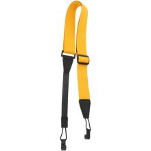 Cinto de ombro elegante leve de microfibra de algodão sem punch para ukulele e guitarra