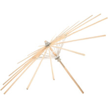 Olajpapír esernyőtartó bambusz keret kézzel készített dekoráció esküvői fotókhoz beltérre és kültérre
