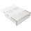 Large White under Desk Drawer Organizer Box Hidden Storage Organizer 1