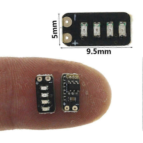 10Pcs 3.7-4.2V Mini Metering Module 1 Series Ternary Lithium Battery Power Display Led Light Module 1