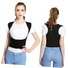 Universal Corset Hunchback Correction Belt l Black, Back Posture Brace Support