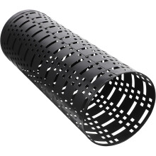 Schirmständer aus Eisen, schwarzer, stabiler Fuß, hitzebeständig, schlichtes Design