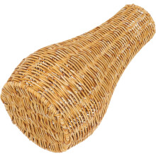 Dekorative Blumenvase, Imitations-Rattanvase aus Kunststoff, handgewebt, schlichtes Design
