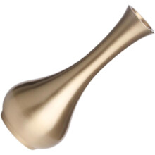 Kleine Blumenvase aus Messing, geeignet für Trockenblumen, matte Oberfläche, 1 Stück, kreative Tischvase