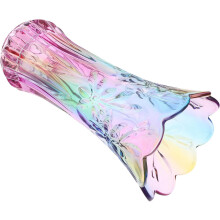 Bunte Glasvase, Blumenarrangementhalter, verdicktes Glas, geruchlos, umweltfreundlich