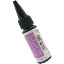 Cola dura de resina UV de 25g com material de tingimento para a fabricação de jóias e decoração de artesanato