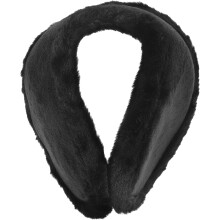 Warme Ohrenschützer, Unisex, verstellbar, gestrickt, mit Kunstfell, für Damen und Herren, ideal zum Laufen bei kaltem Wetter