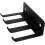 Single Barbell Wall Mount Holder with 3 Hooks for Squat Rack Vertical Barbell Storage Rack 1